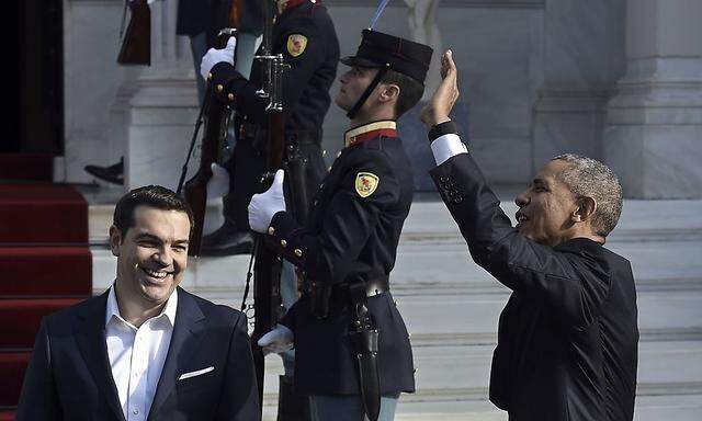 Obama bot Griechenland Hilfe bei der Bewältigung der Finanzkrise an.