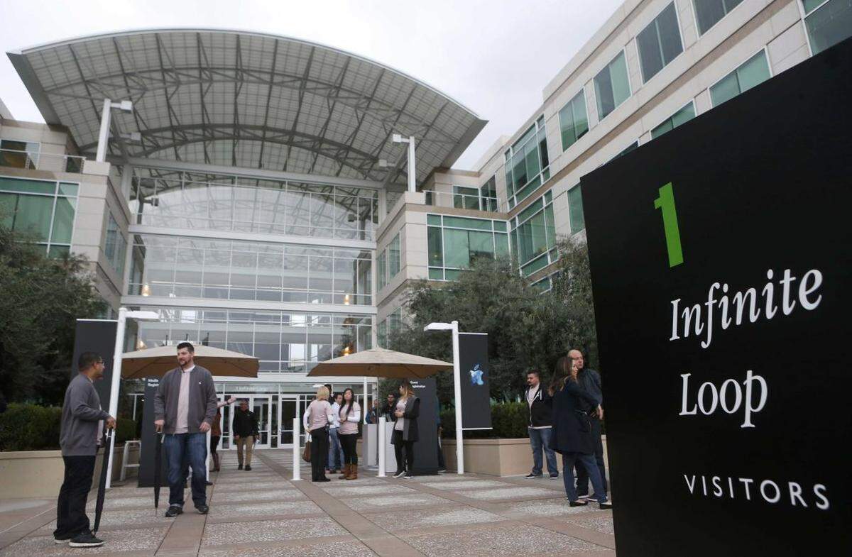 Von einem Arbeitsplatz im Apple-Headquarter im kalifornischen Cupertino träumen viele Uni-Abgänger - macht Rang 5 im aktuellen Ranking.