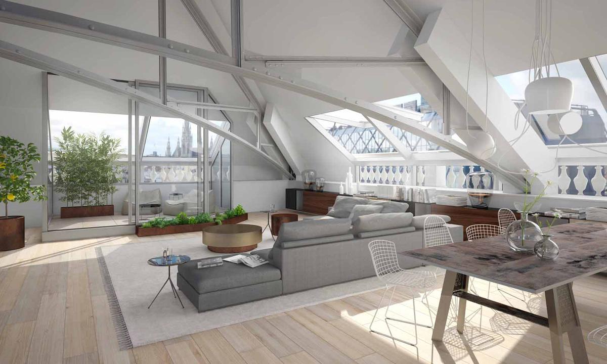 In Wien zeichnen Einwaller Architekten verantwortlich.