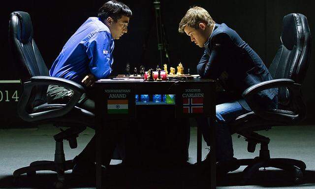 Viswanathan Anand gegen Magnus Carlsen