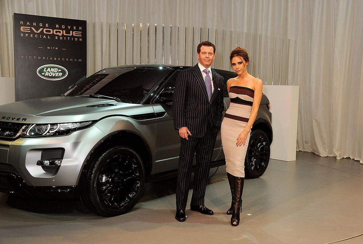 Modern, britisch, elegant - Land Rover und Victoria Beckham haben auf der Bejing Motorshow eine luxuriöse, von Hand gefertigte Special Edition des Range Rover Evoque vorgestellt.
