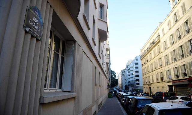 In der Rue Chanez in Paris wurde am Montag eine selbst gebaute Bombe gefunden.