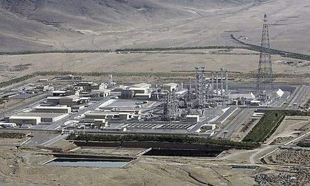 View of the Arak heavy-water project southwest of Tehran