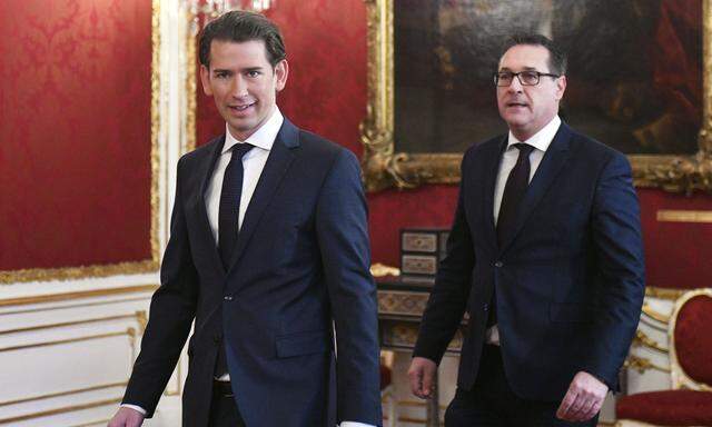 Sebastian Kurz und Heinz-Christian Strache