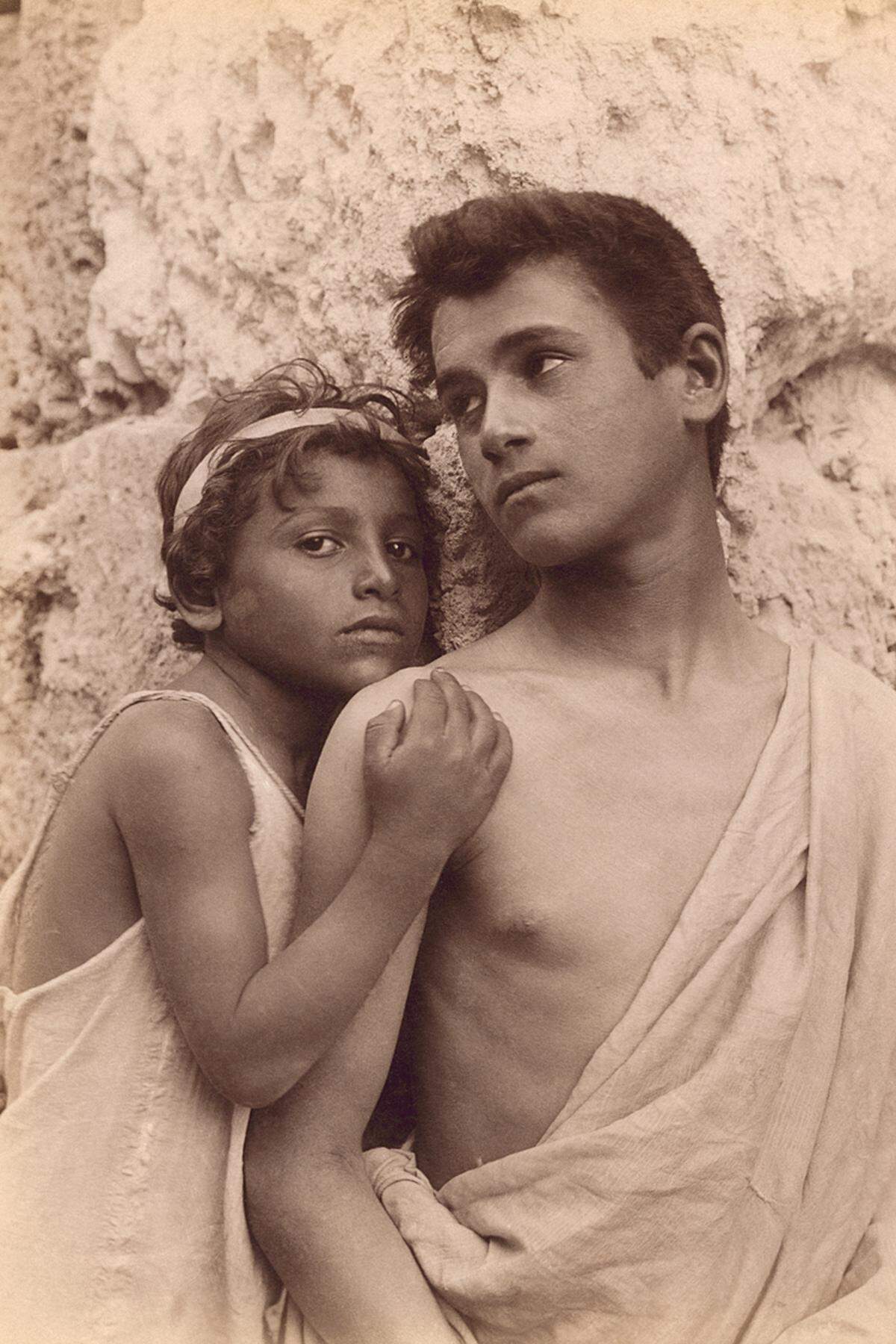 Wilhelm von Gloeden: Taormina, Sizilien, Italien um 1890 (c) National Geographic Image Collection