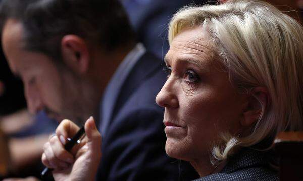 „Wir stehen jetzt mehr denn je auf der Seite der israelischen Demokratie“: Marine Le Pen gibt sich betont proisraelisch.