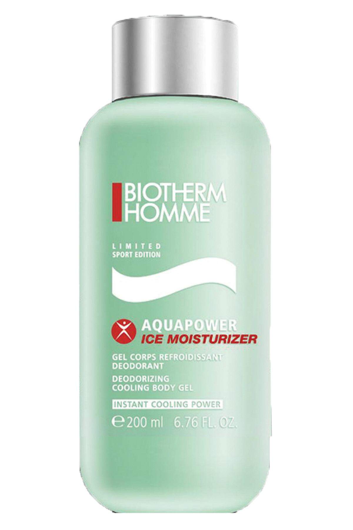 von Biotherme Homme, Feuchtigkeitspflege und Deodorant in einem. 50 ml, 24,95 Euro.