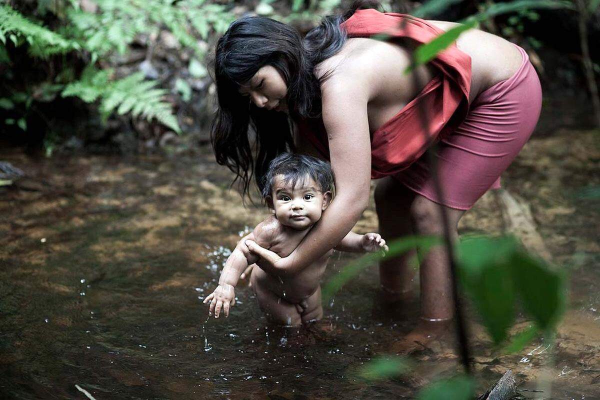 In Brasilien leben die Mütter der Awá – eines von nur zwei nomadischen Jäger und Sammler- Völkern im Land – schon immer gleichberechtigt mit den Awá-Männern. Einige Awá haben mehrere Ehemänner, was als Polyandrie bekannt ist.