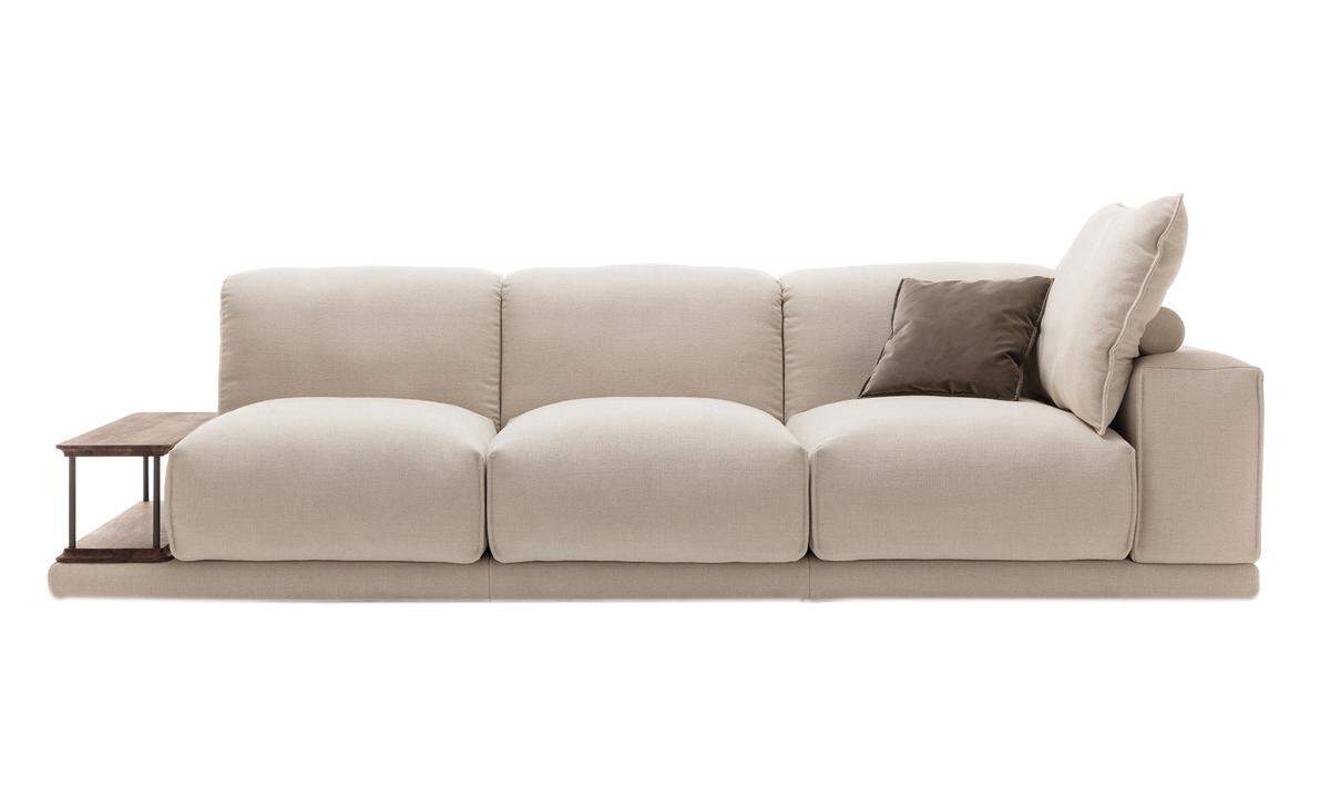 Rolf Benz. Die Quadratur des Sofas: Das neue Modell „Modo“ bemüht den Sitzraster.