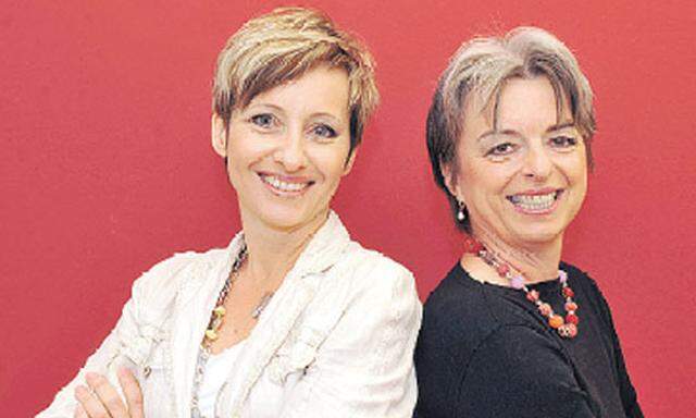 Monika Wokurek und Eva Goll-Volpini