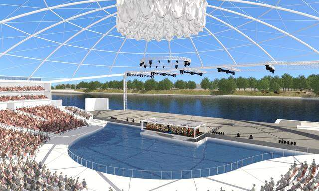 Die "Donau Arena Wien" soll bis zu 6000 Zuseher fassen.