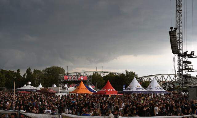 Das ''Rock in Vienna''-Festival auf der Donauinsel