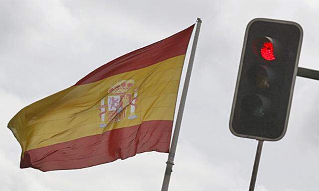Angst Demonstanten Spanien setzt