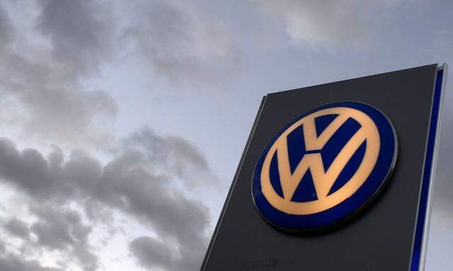 File photo of German carmaker Volkswagen logo in Hamburg