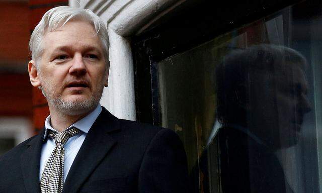 Archivbild: Assange im Februar 2016