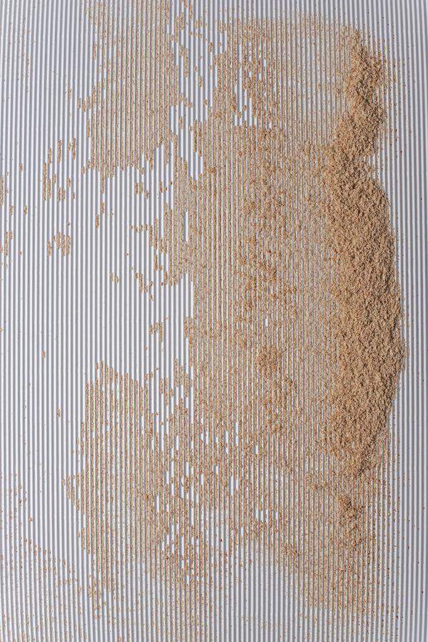 Gröbere Struktur, deutlicher Biss, als Nahrungsergänzung oder, gemischt mit anderem Mehl, als Aromaspender für Backwerk.