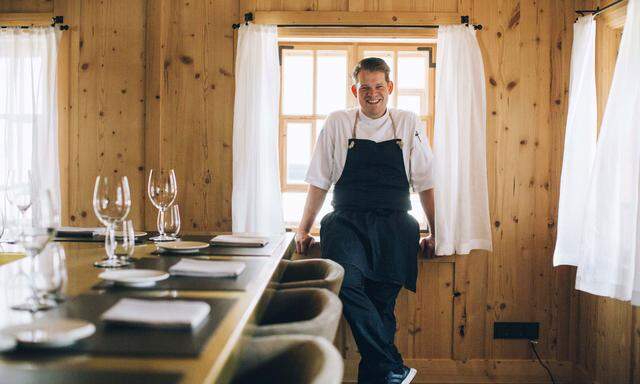Max Natmessnig kocht im Rote Wand Chef's Table in Lech am Arlberg, 