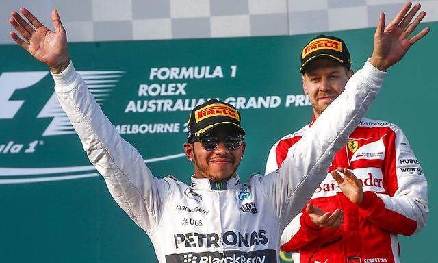 Lewis Hamilton siegt im  Grand Prix von Australien