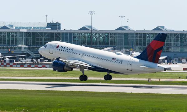 Einer der teuersten Anbieter in der Auswertung war die Fluglinie Delta Airlines.