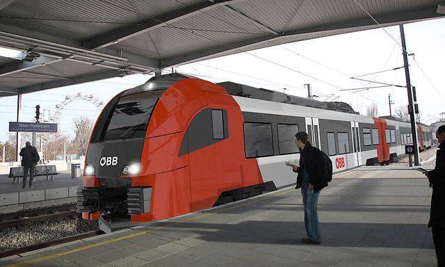 So sollen sie aussehen, die neuen Züge von Siemens.