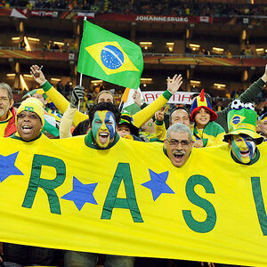 FUSSBALL - FIFA WM 2010, BRA vs CIV