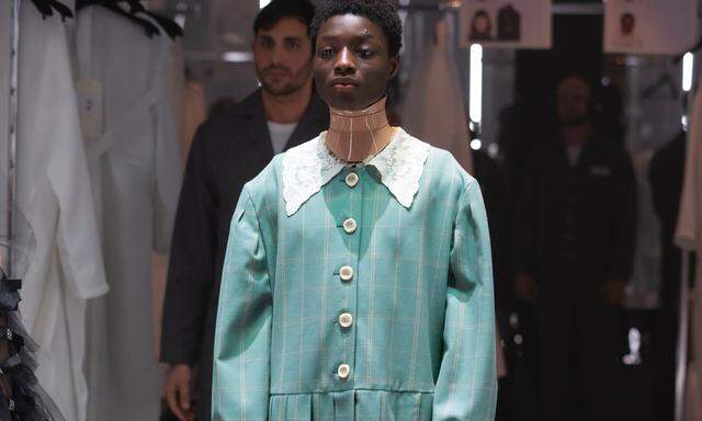 Designer Alessandro Michele setzt für Gucci auf Spitze. 
