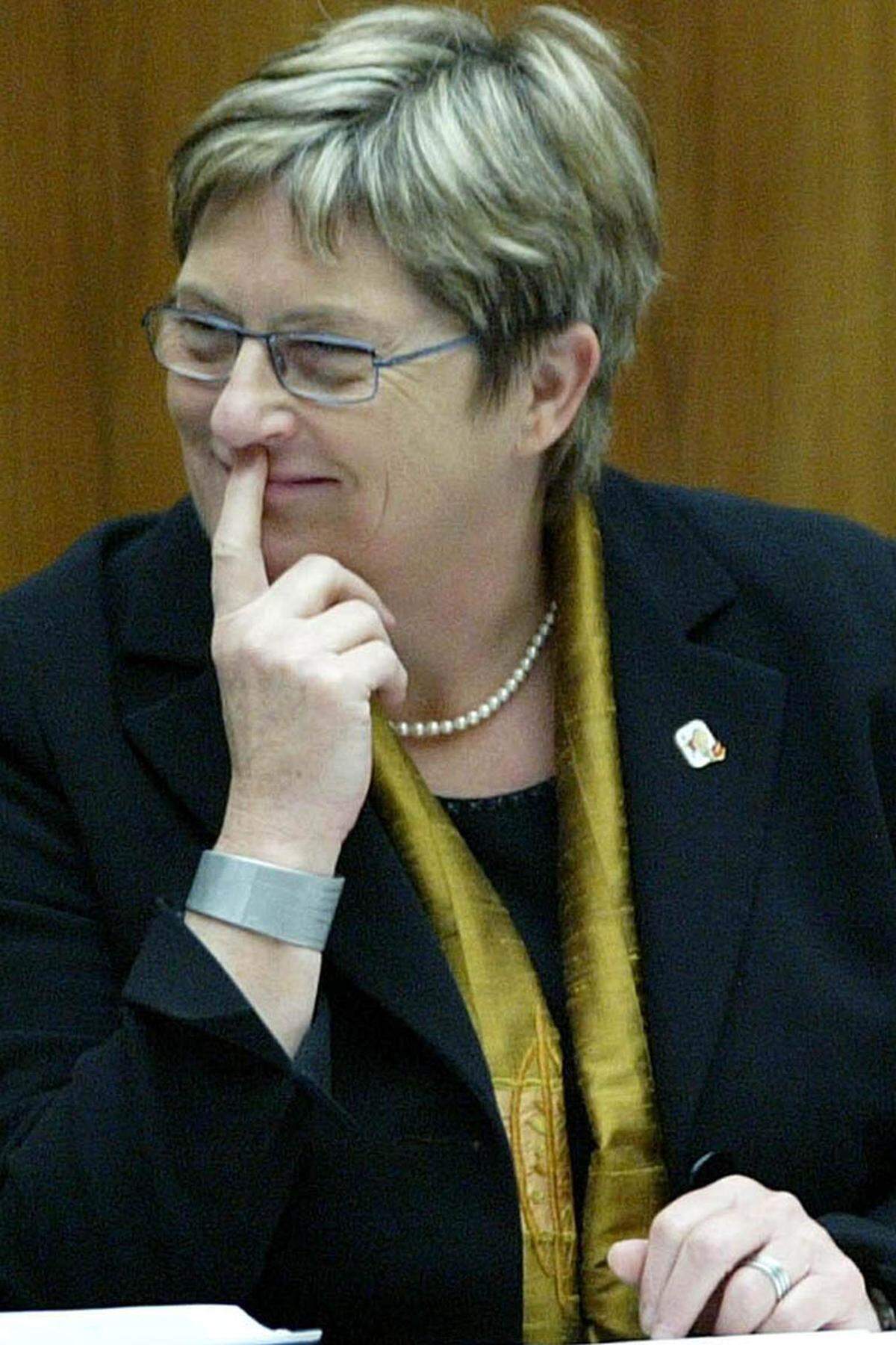 ... und Ex-Sozialministerin Ursula Haubner im Nationalrat.
