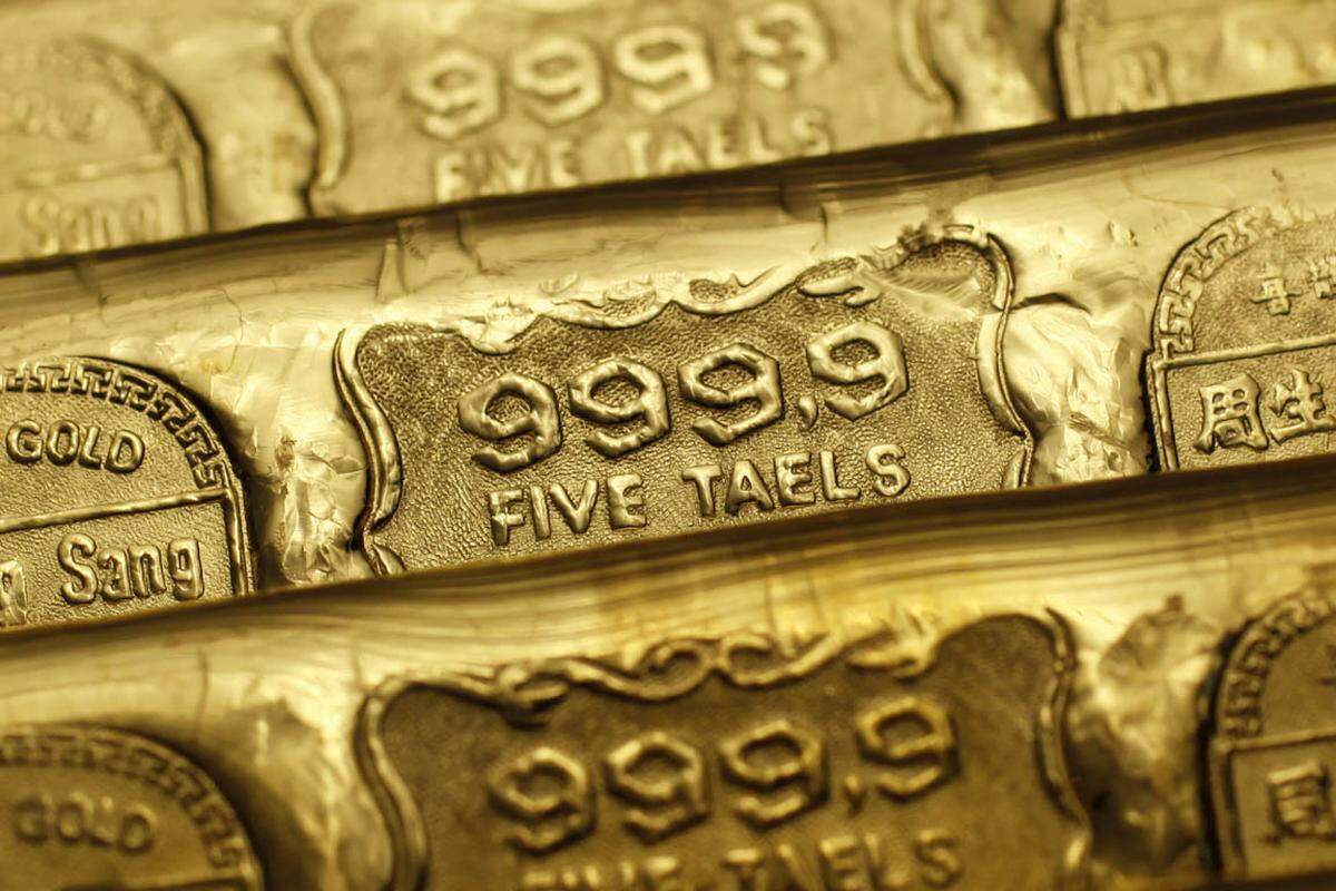 Den fallenden Goldpreisen zum Trotz zeigt sich ein steigender Trend zu Gold. Die Goldanlage hat von zehn auf elf Prozent zugenommen.