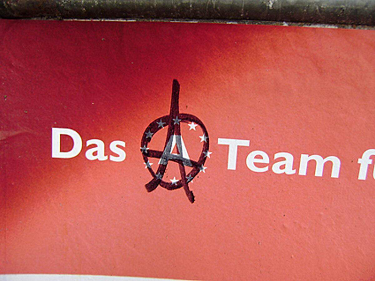 Neu ist allerdings, dass das "A-Team" der SPÖ mit Anarchismus in Verbindung gebracht wird.