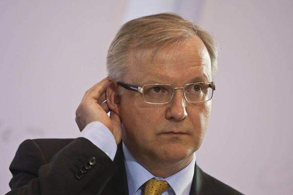 Ein Sprecher von EU-Währungskommissar Olli Rehn einen Tag bevor Spitzenvertreter der Euro-Gruppe zu einem Krisentreffen in Luxemburg zusammenkommen wollten.