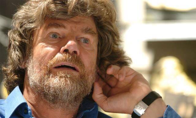 Die Bergsteigerlegende Reinhold Messner.