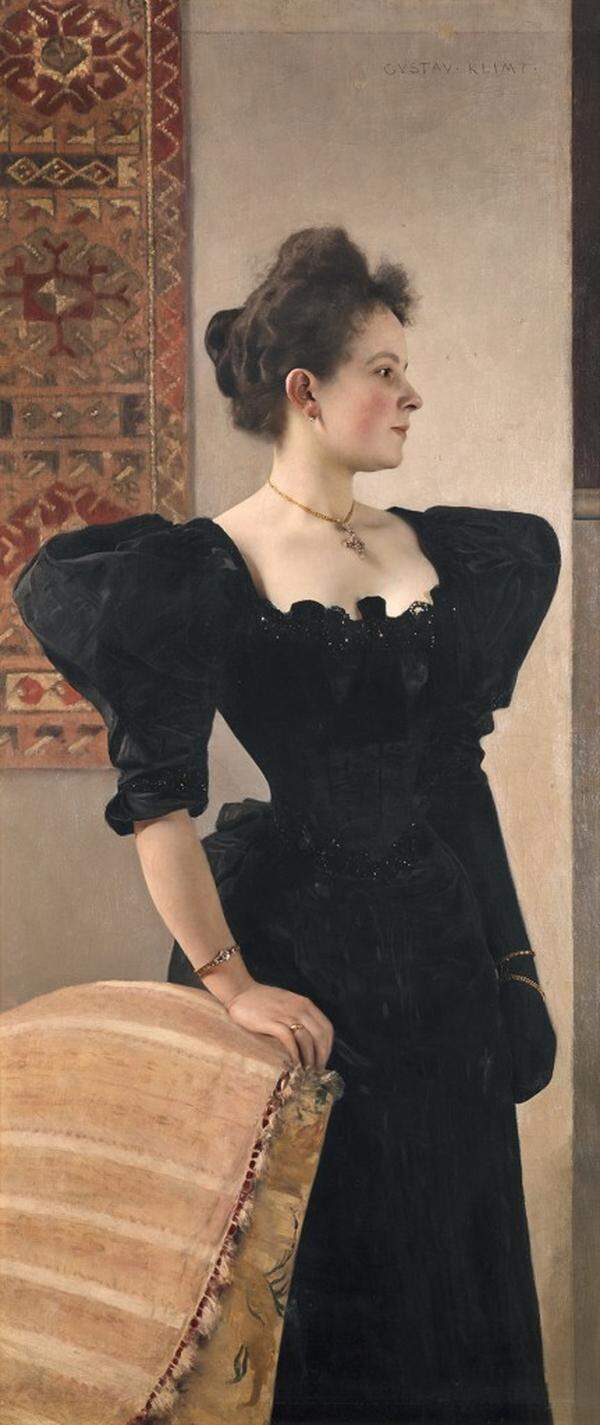 Wien um 1900: Gustav Klimt, Frauenbildnis, um 1893