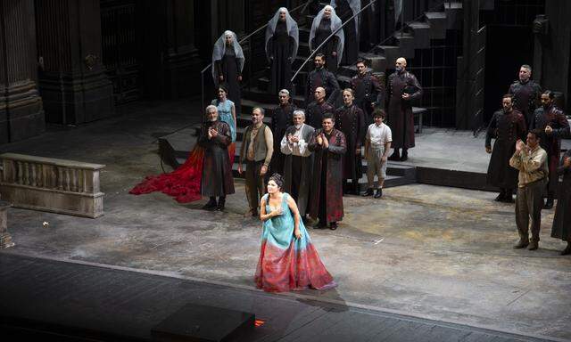 Anna Netrebko als Tosca, hier 2019 an der Scala, am 13. 12. in der Staatsoper und auf ORF III.
