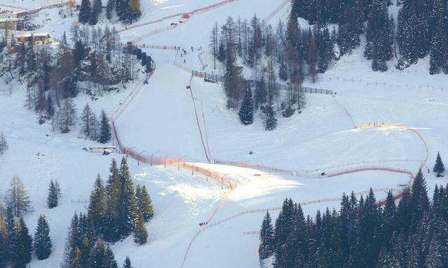 THEMENBILD: HAHNENKAMM-RENNSTRECKE