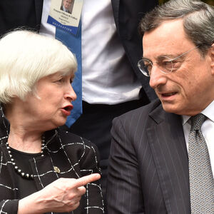Notenbanker Janet Yellen, Mario Draghi