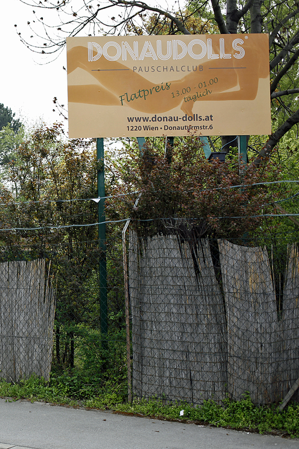 Der Sexklub "Donaudolls" am Rande des Donauparks sorgte zuletzt für Aufregung: Die Betreiber werben mit "Flatrate-Sex", die Besucher zahlen also einmal Eintritt und nutzen die Dienste der Prostituierten unbegrenzt. Die Politik ist noch auf der Suche nach einer Handhabe gegen das Konzept. "Flatrate-Bordelle sind menschenverachtende Einrichtungen, in denen Frauen als billige Massenware behandelt werden", sagt etwa SPÖ-Frauen-Chefin Andrea Brunner.