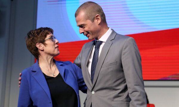 Zwei Rücktritte: Mike Mohring und Annegret Kramp Karrenbauer