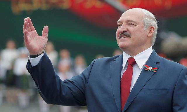 Machthaber Alexander Lukaschenko.