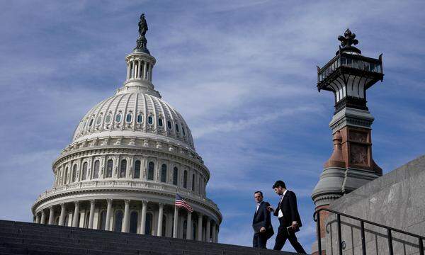 Das Kapitol in Washington: Die öffentliche Verwaltung in den USA kann nun weiter arbeiten.