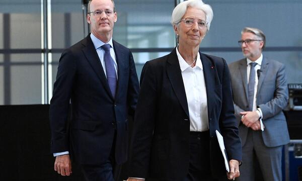 Der niederländische Notenbank-Chef Klaas Knot ist für eine weitere Anhebung. EZB-Präsidentin Christine Lagarde äußerte sich nicht konkret. 