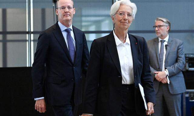 Der niederländische Notenbank-Chef Klaas Knot ist für eine weitere Anhebung. EZB-Präsidentin Christine Lagarde äußerte sich nicht konkret. 