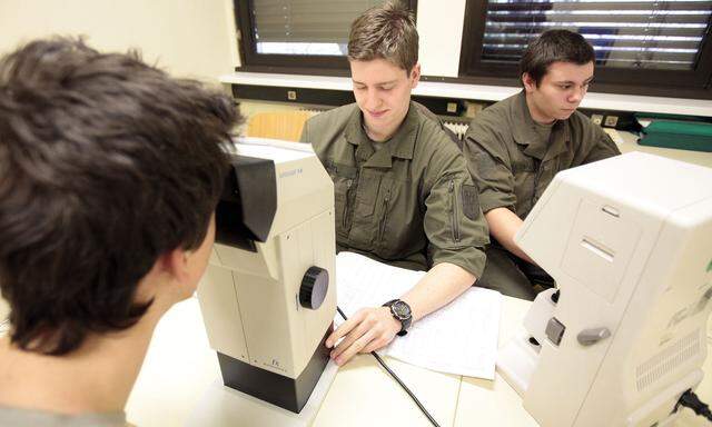 THEMENBILD-PAKET: BUNDESHEER / MUSTERUNG / STELLUNG