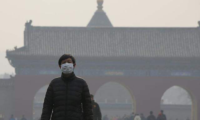 Peking: Erneut höchste Smog-Warnstufe in Kraft 