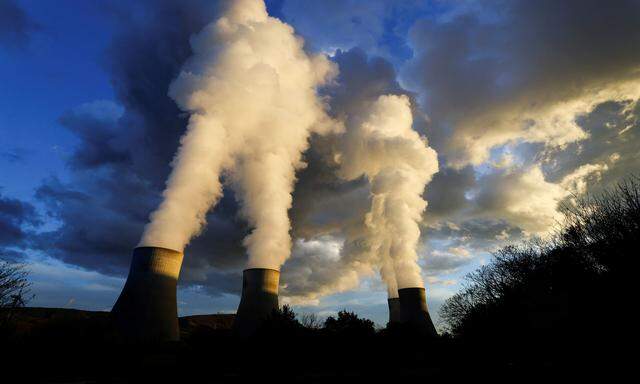 FILE PHOTO: Steam rises from cooling towers of the Electricite de France (EDF) nuclear power station in Cruas