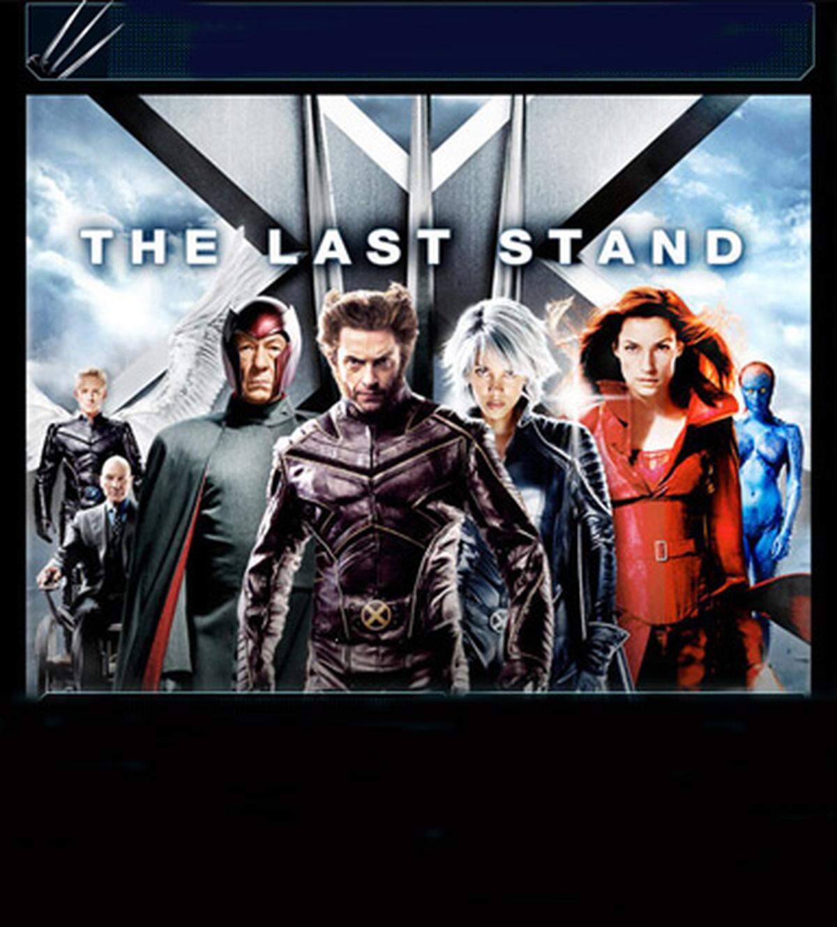 Mutanten, Telepathie und natürlich die Liebe in "X-Men 3": Die beiden X-Men Charles Xavier und Magneto geraten über ihre entgegengesetzten Ansichten in einen erbitterten Kampf. Es geht um die Wahlmöglichkeit, das "X"-Gen heilen zu lassen und damit die für Mutanten typischen außergewöhnlichen Kräfte aufzugeben. Im Mittelpunkt steht Jean Gray (Famke Janssen), im Hintergrund des Verwirrspiels – angeblich – die Frage nach Toleranz.