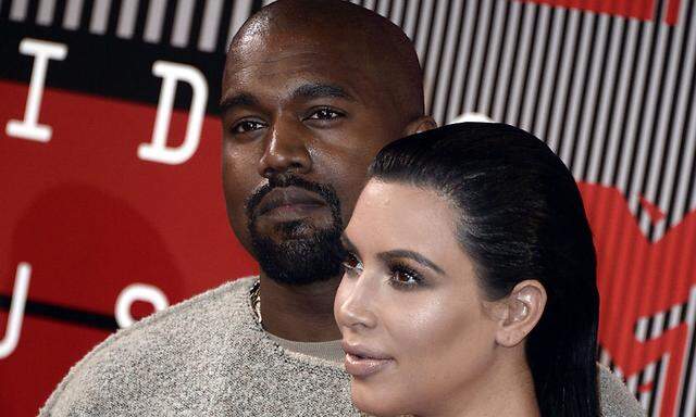 Kanye West und Kim Kardashian bei den MTV-Awards