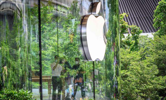 Ein Bild vom neuen Applestore in Bangkok, Thailand.