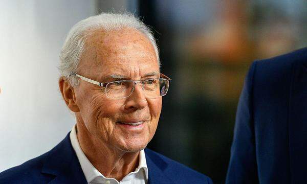 „Kaiser“ Franz Beckenbauer war der Lichtgestalt des deutschen Fußballs.