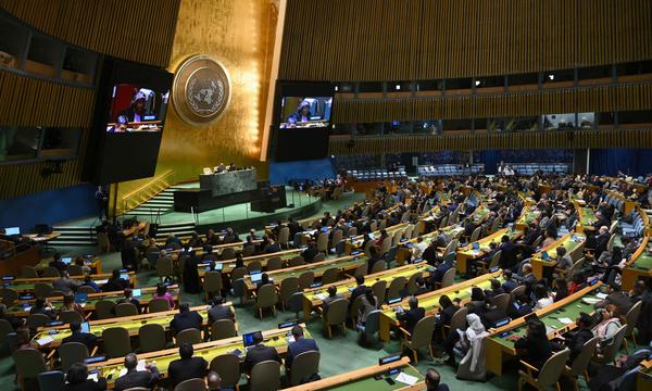 Die UN-Generalversammlung (Archivbild).