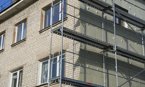 Renovierung mit Thermoisolierung